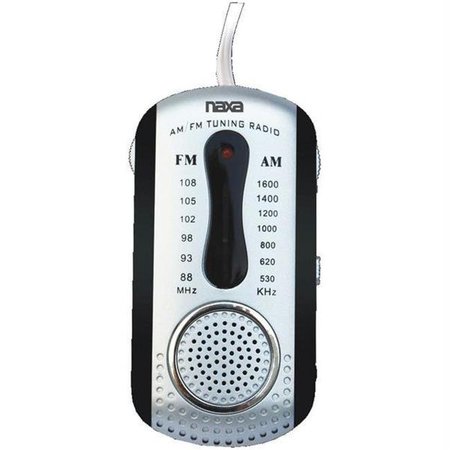 NAXA ELECTRONICS Naxa NR721BK Am-fm Mini Pocket Radio With Speaker -black NR721BK